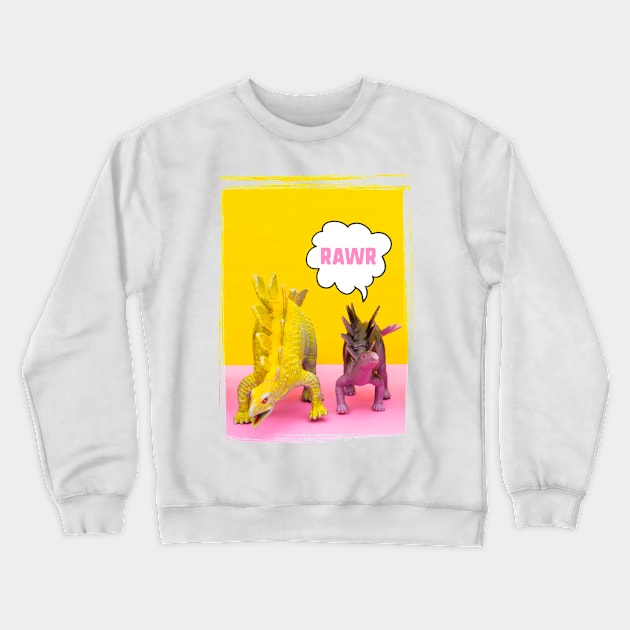 Rawr! Crewneck Sweatshirt by SWON Design